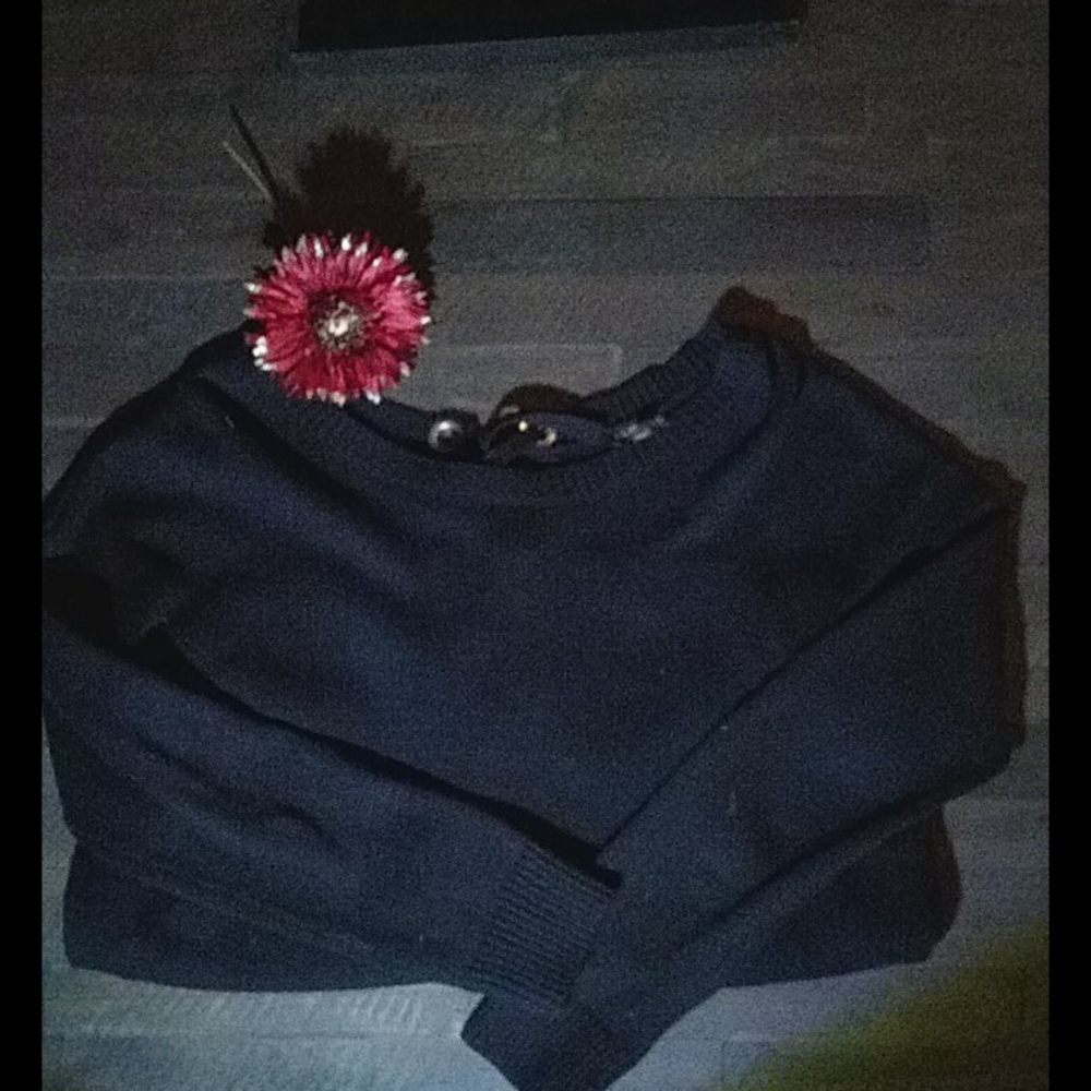 Express Lace Up Sweater